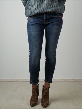 Authentic R13 Biker Boy jeans in coveted Howell Wash - size 28